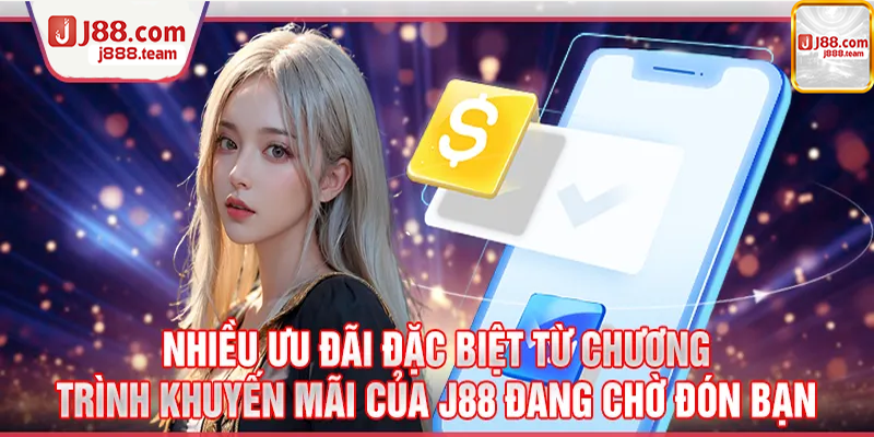 Giải thưởng VIP hàng tuần cho những game thủ tích cực là khuyến mãi J88 đặc biệt