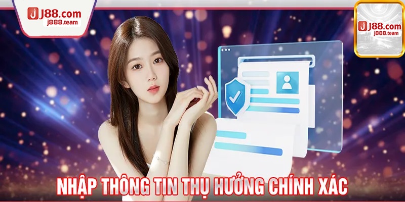 Nhập số tiền cần rút tại nhà cái uy tín J88