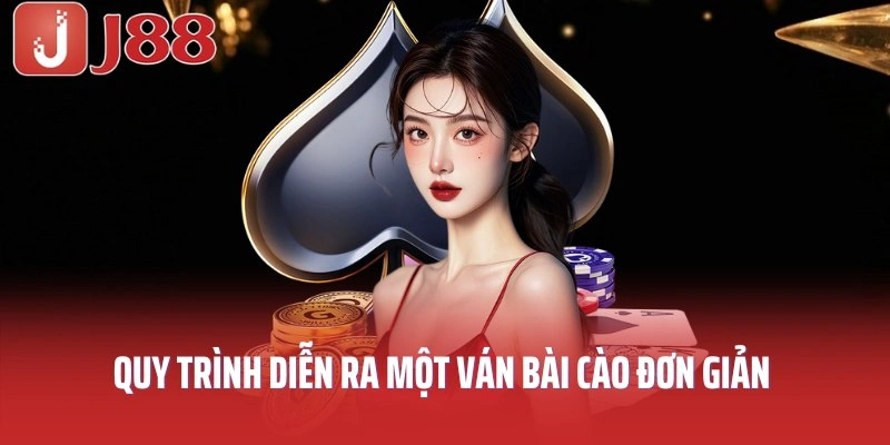 Quy trình diễn ra một ván bài cào đơn giản