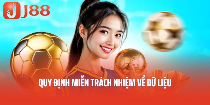 Quy định miễn trách nhiệm về dữ liệu